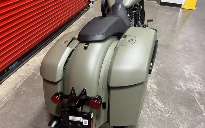 2025 Indian Springfield Dark Horse Moss Green Smoke