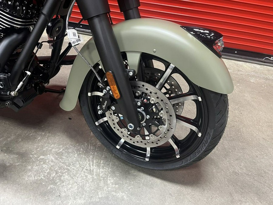 2025 Indian Springfield Dark Horse Moss Green Smoke