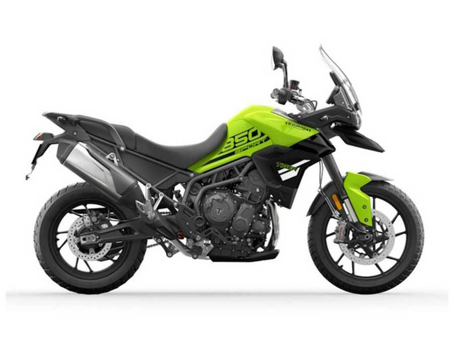 2025 Triumph Tiger 850 Sport Roulette Green Jet Black