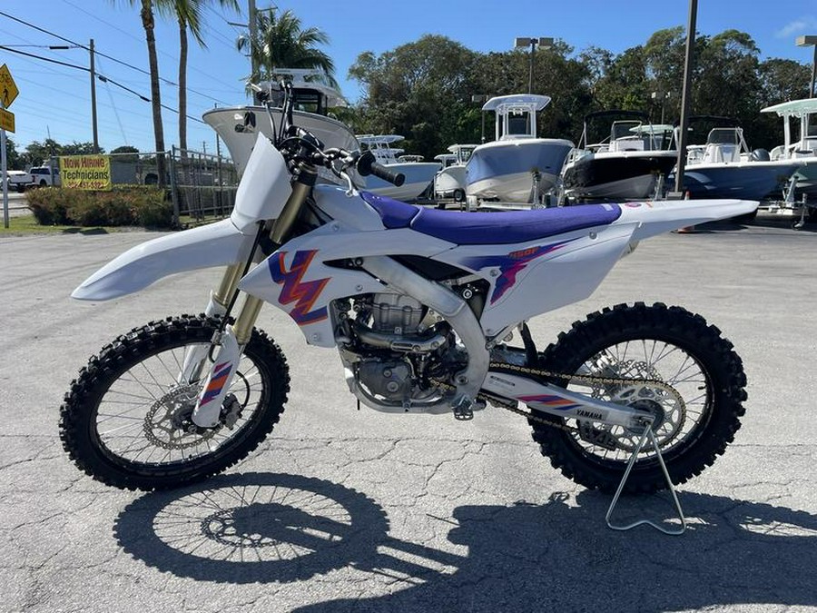 2024 Yamaha YZ450F 50th Anniversary Edition