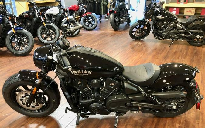 2025 Indian Motorcycle® Scout® Bobber Black Metallic