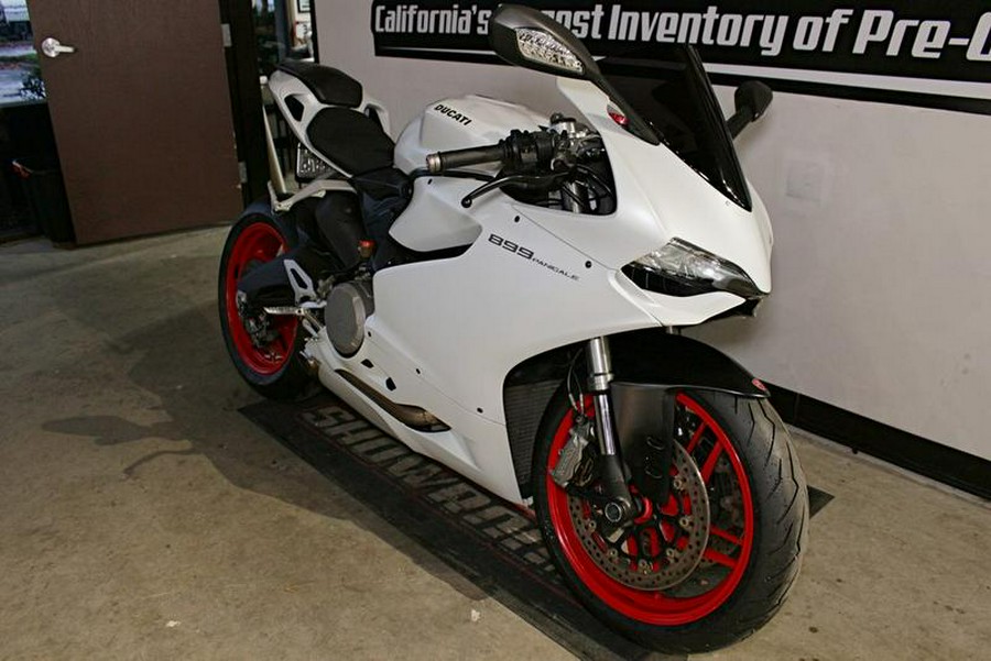 2014 Ducati Superbike 899 Panigale Arctic White Silk
