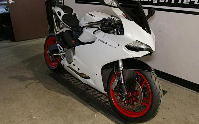 2014 Ducati Superbike 899 Panigale Arctic White Silk