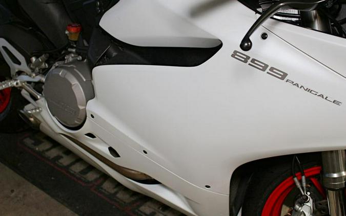 2014 Ducati Superbike 899 Panigale Arctic White Silk