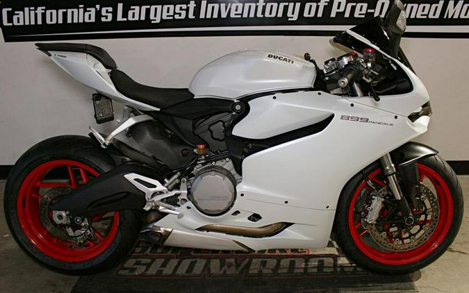 2014 Ducati Superbike 899 Panigale Arctic White Silk
