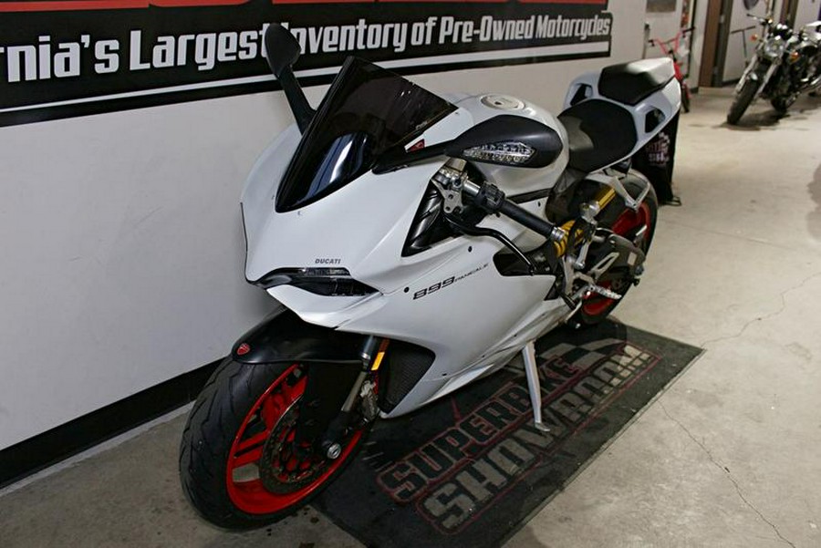 2014 Ducati Superbike 899 Panigale Arctic White Silk