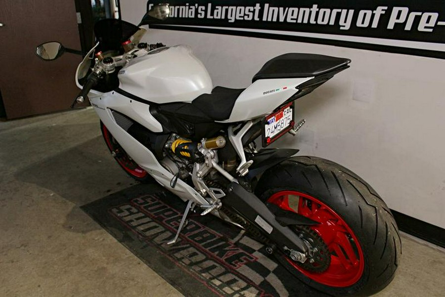 2014 Ducati Superbike 899 Panigale Arctic White Silk