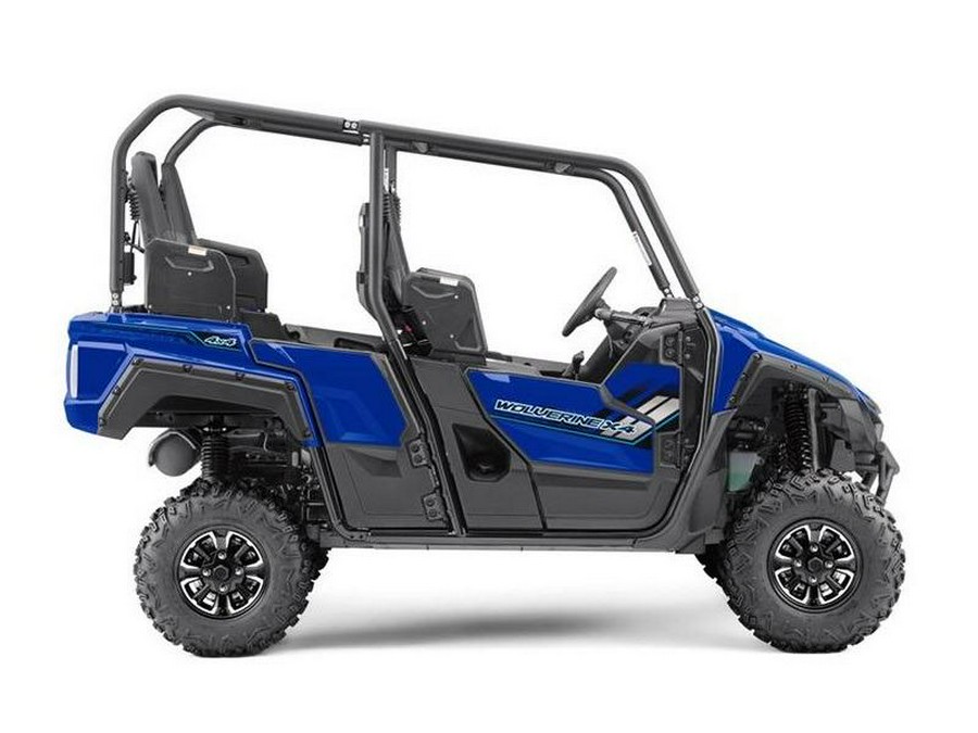 2018 Yamaha Wolverine X4 Yamaha Blue w/Aluminum Wheels