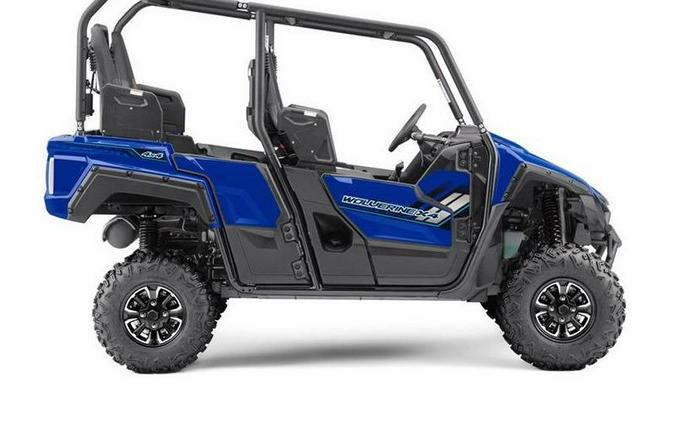 2018 Yamaha Wolverine X4 Yamaha Blue w/Aluminum Wheels