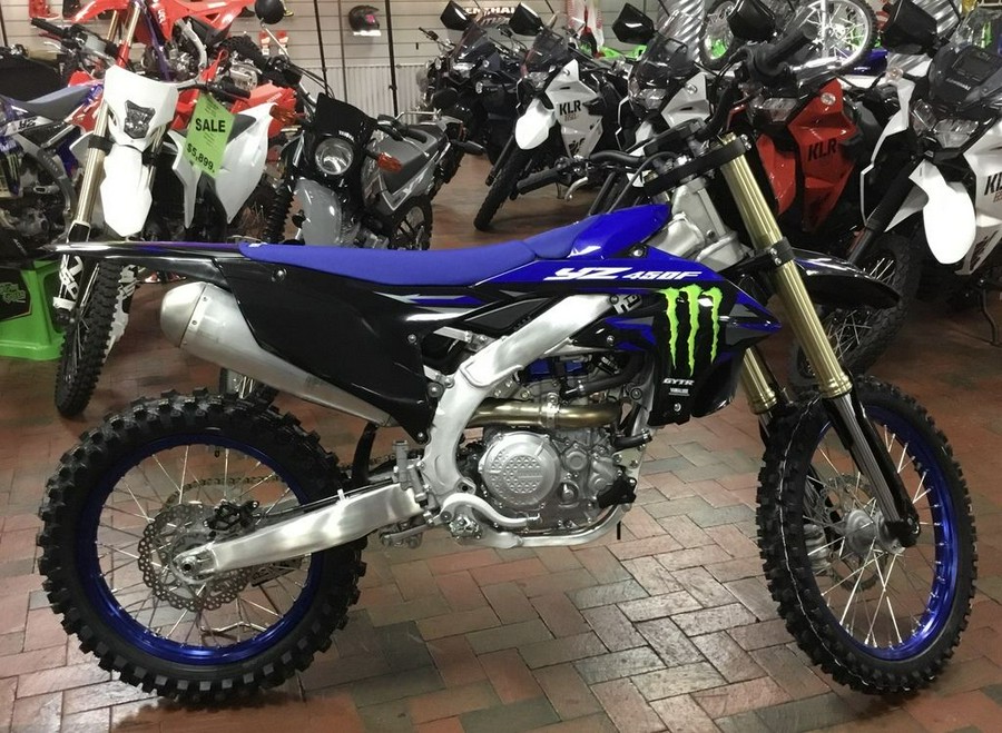 2025 Yamaha YZ450F Monster Energy Yamaha Racing Edition