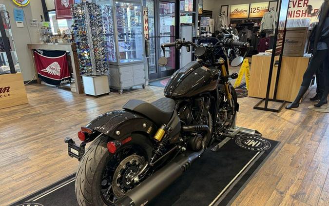 2026 Indian 101 Scout Black Crystal With Super Graphite
