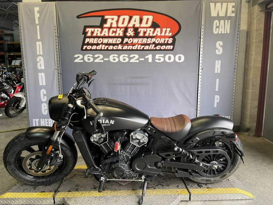 2022 Indian Motorcycle® Scout® Bobber ABS Black Smoke