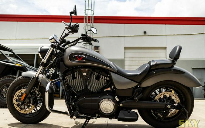 2015 Victory Motorcycles Gunner Suede Titanium Metallic With Black