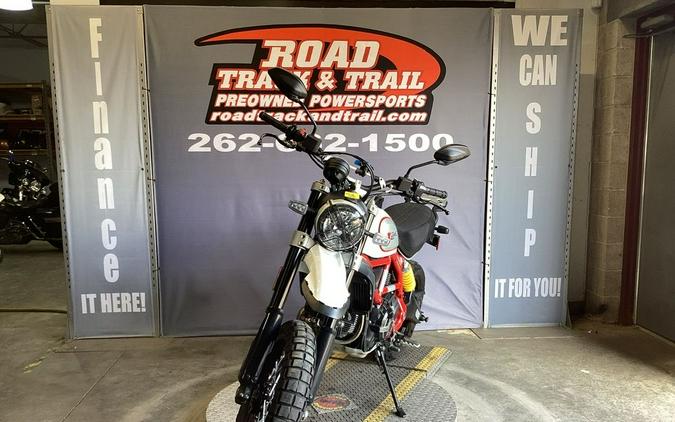 2020 Ducati Scrambler Desert Sled White Mirage