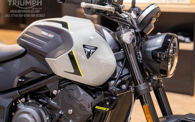 2026 Triumph Trident 660 Stone grey