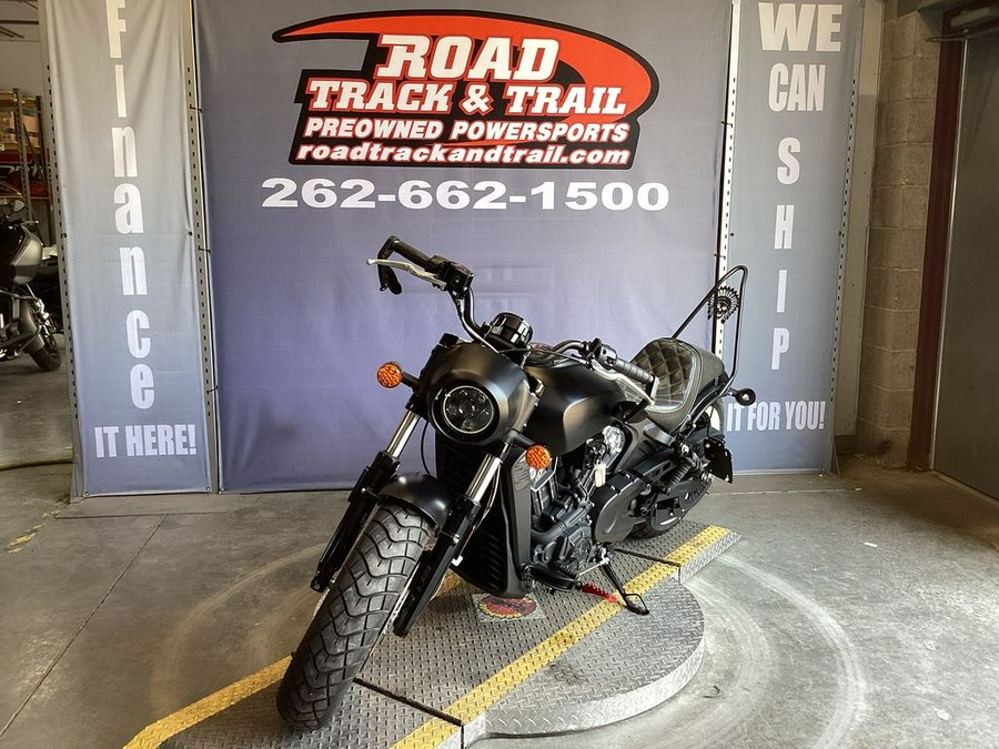 2019 Indian Motorcycle® Scout® Bobber ABS Thunder Black Smoke