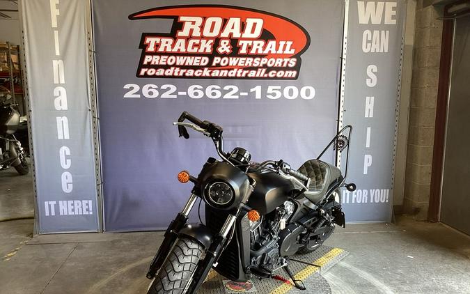 2019 Indian Motorcycle® Scout® Bobber ABS Thunder Black Smoke