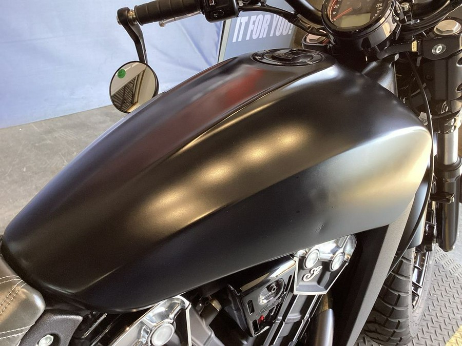 2019 Indian Motorcycle® Scout® Bobber ABS Thunder Black Smoke