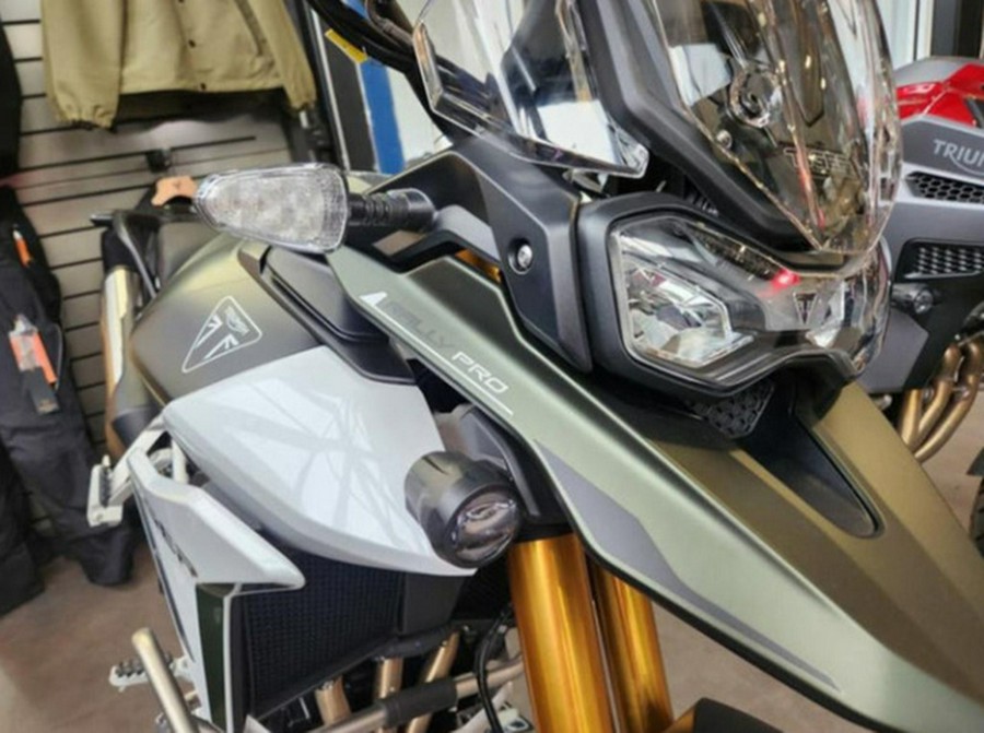 2025 Triumph Tiger 900 Rally Pro Matte Khaki Green / Matte Phan
