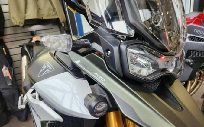 2025 Triumph Tiger 900 Rally Pro Matte Khaki Green / Matte Phan