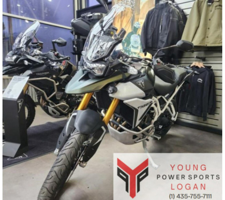 2025 Triumph Tiger 900 Rally Pro Matte Khaki Green / Matte Phan