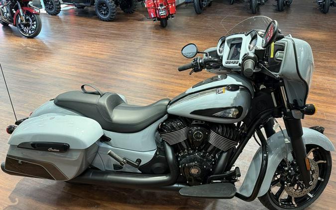 2025 Indian Chieftain Dark Horse Storm Gray/Graphics