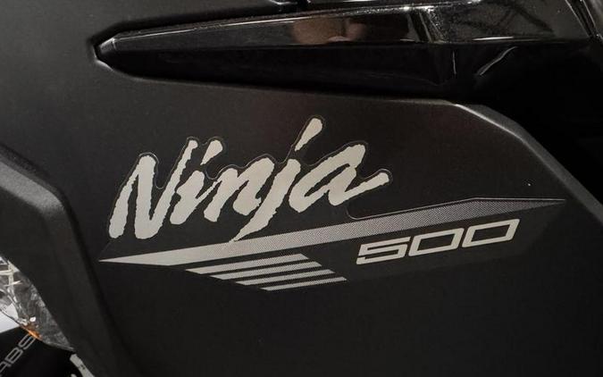 2026 Kawasaki Ninja® 500 ABS Metallic Flat Spark Black