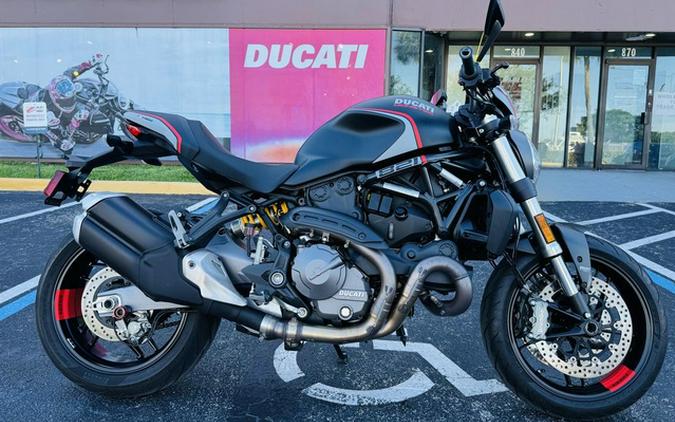 2020 Ducati Monster 821 Stealth Special Black