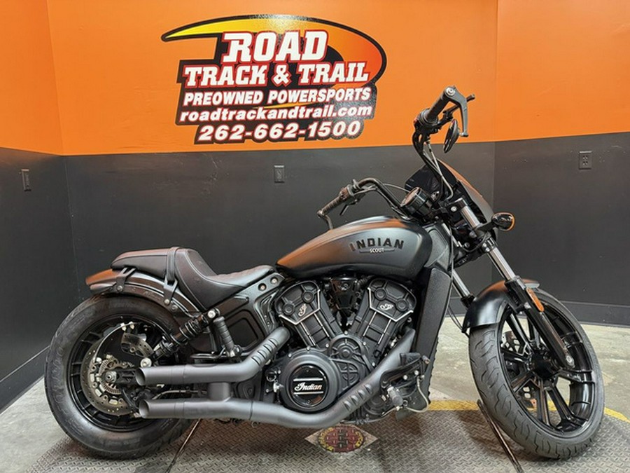 2022 Indian Scout Rogue ABS Black Smoke Midnight