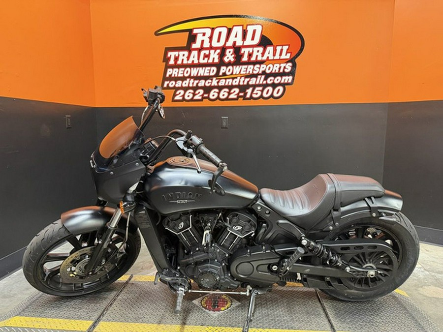 2022 Indian Scout Rogue ABS Black Smoke Midnight