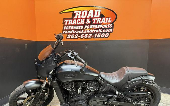 2022 Indian Scout Rogue ABS Black Smoke Midnight
