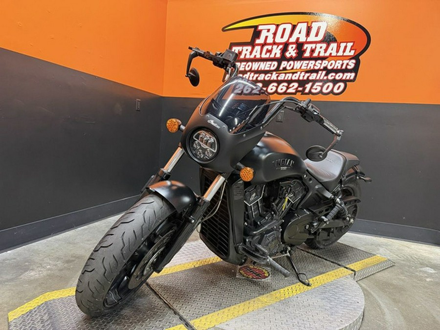 2022 Indian Scout Rogue ABS Black Smoke Midnight