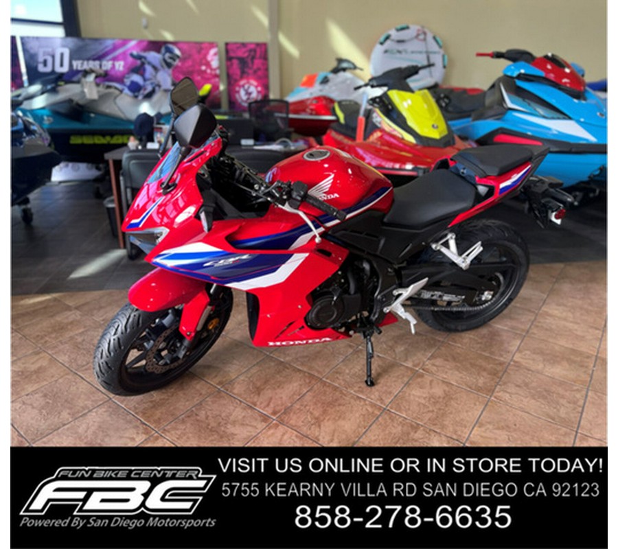 2025 Honda CBR500R