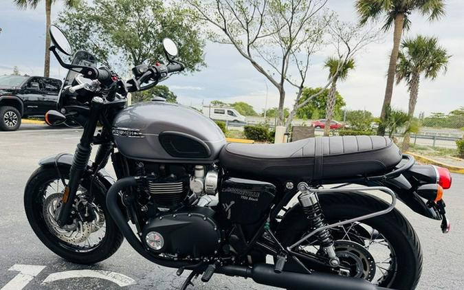 2024 Triumph Bonneville T120 Black Jet Black