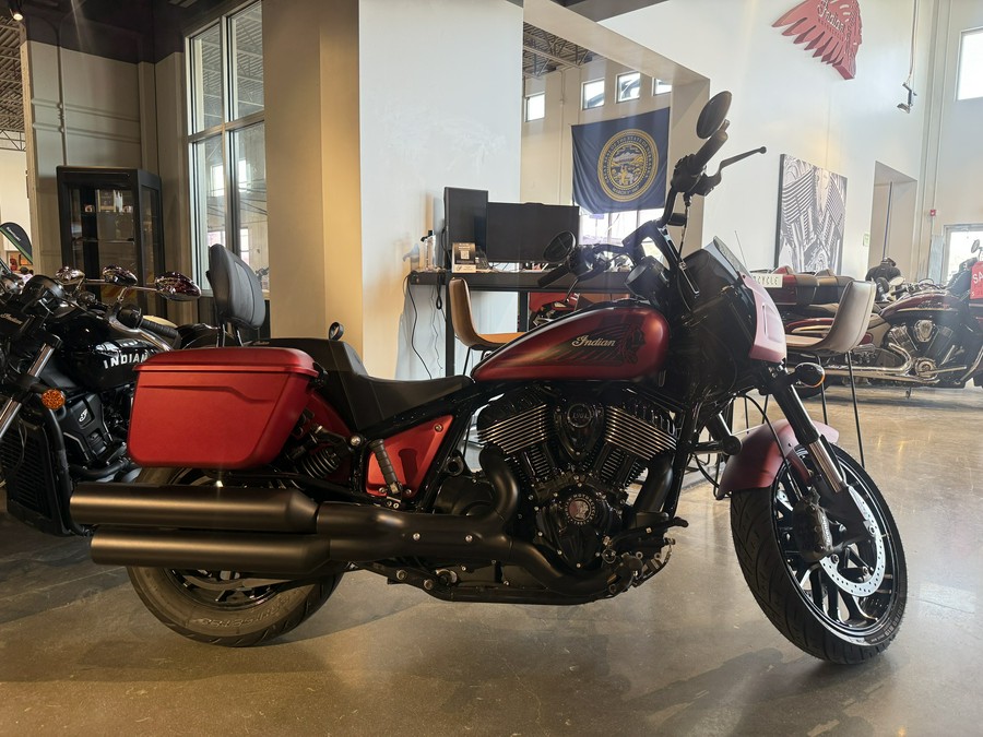 2025 Indian Sport Chief RT , SUNSET RED SMOKE, 49S