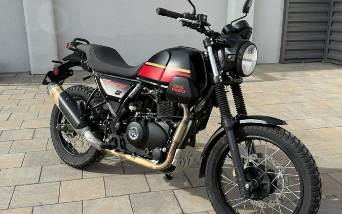2023 Royal Enfield Scram 411 Blazing Black