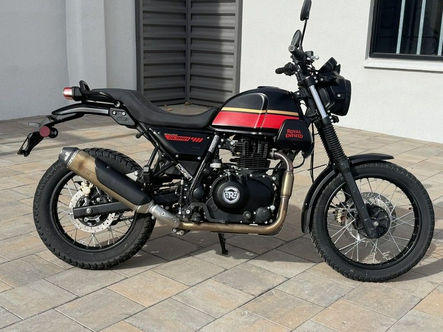 2023 Royal Enfield Scram 411 Blazing Black