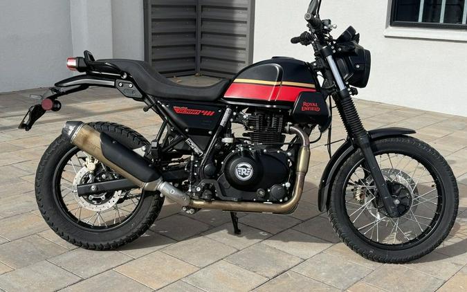 2023 Royal Enfield Scram 411 Blazing Black