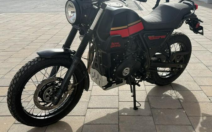 2023 Royal Enfield Scram 411 Blazing Black