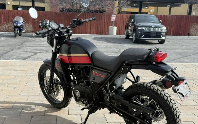 2023 Royal Enfield Scram 411 Blazing Black