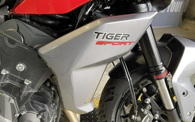 2022 Triumph Tiger Sport 660 Korosi Red/Graphite