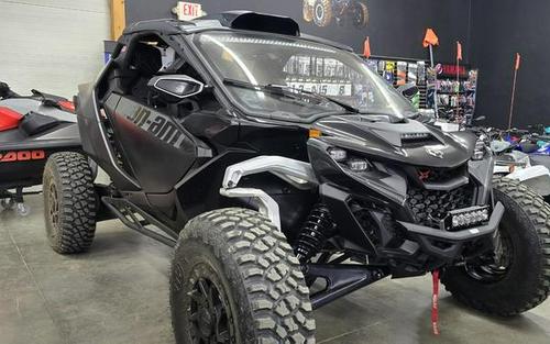 2024 Can-Am® Maverick R X RS with Smart-Shox Triple Black