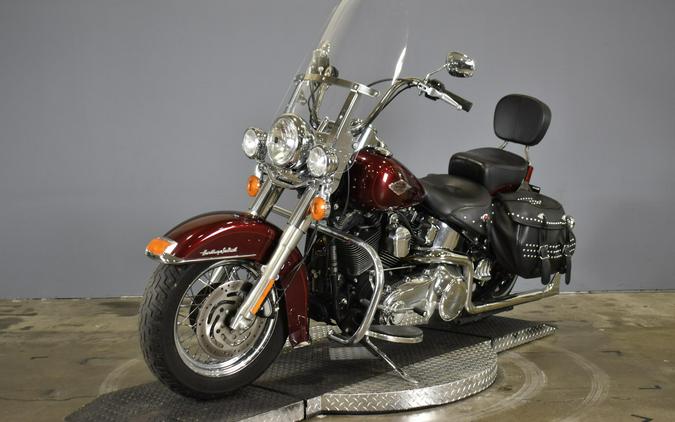 2014 Harley-Davidson Heritage Softail Classic Mysterious Red Sunglo