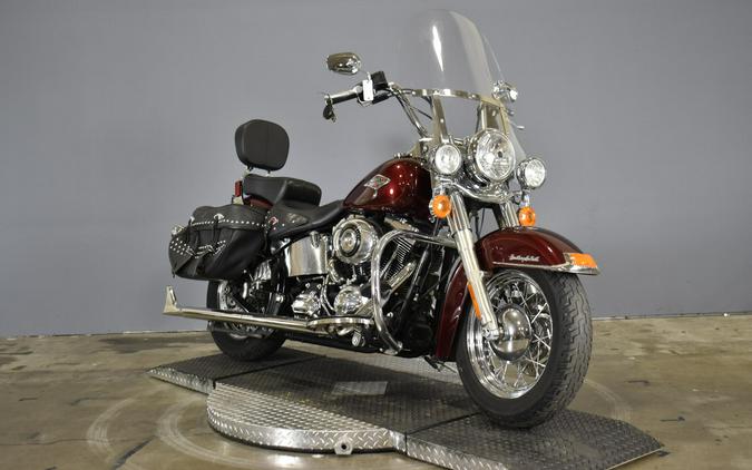 2014 Harley-Davidson Heritage Softail Classic Mysterious Red Sunglo