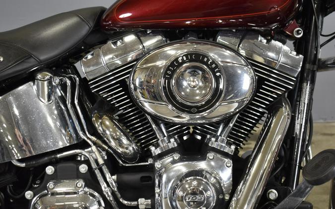 2014 Harley-Davidson Heritage Softail Classic Mysterious Red Sunglo