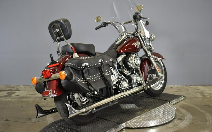 2014 Harley-Davidson Heritage Softail Classic Mysterious Red Sunglo