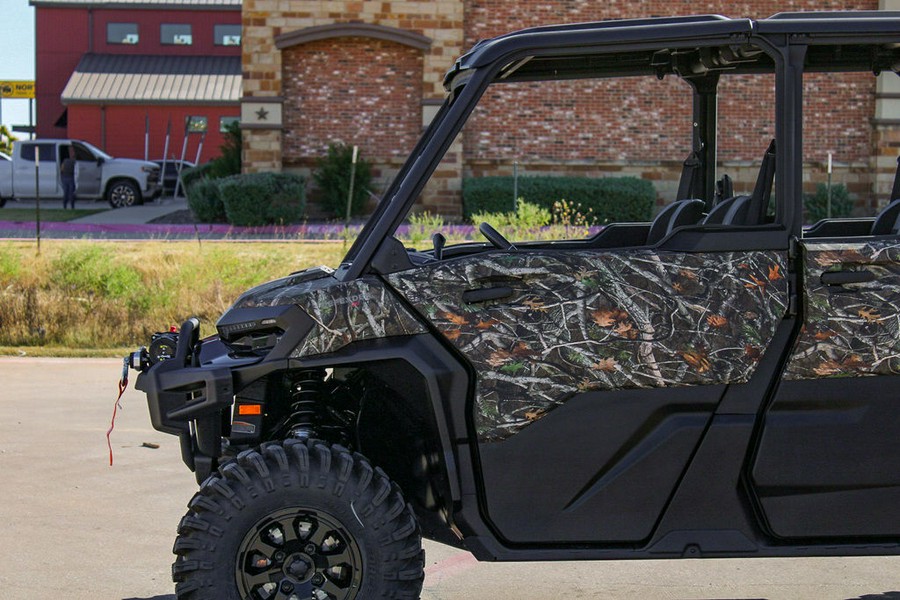 2026 Can-Am® Defender MAX X mr HD11 with half-doors Dark Wildland Camo