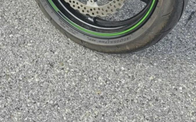 2024 Kawasaki Ninja 650 Metallic Matte Dark GrayMetallic Spark