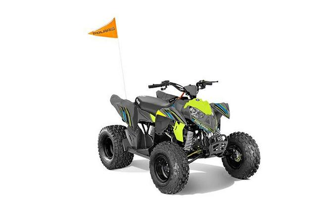 2020 Polaris Industries ATV-20,OUTLAW 110,GRAY W/LIME 110 EFI