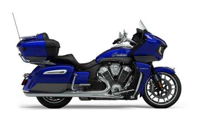 2024 Indian Pursuit Limited Spirit Blue Metallic